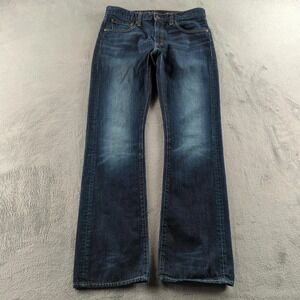 Levis Jeans Mens 34x34 Blue Dark Wash Capital E Premium Hesher Bootcut USA Y2K